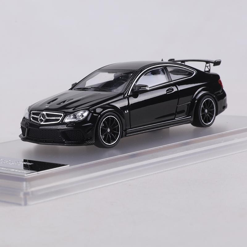 Classic Garage 1:64 Mercedes C63 Coupe Black Series W204 Alloy Model Car