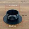 Anti-Slip Oil Guide Tube & Protective Cap Set for Gas Stove Nozzle