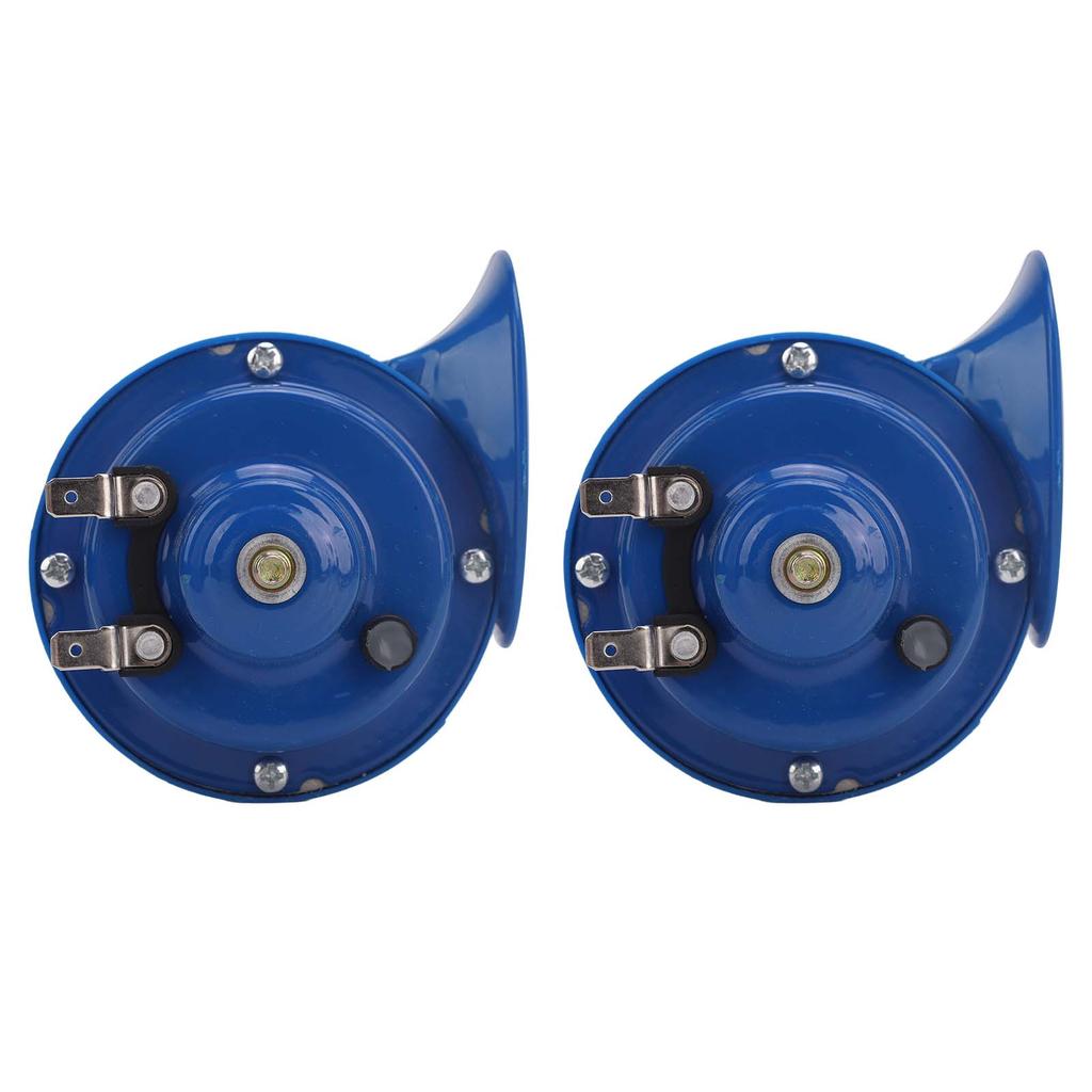 24V Elektrische Hupe Kit Wasserdicht mit Schalter Kabelbaum Relais Universell Passend für Auto LKW Motorrad Boot