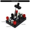 Electricity Experimental Equipment Physic Teaching Instrument Double Poles Double Throw Electrical Switch, Cutter Switch