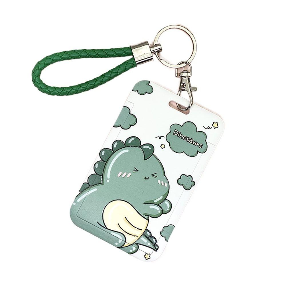 Roztomilý obal na karty dlouhé lanko ochranný obal držáky na ID karty pouzdro na karty studenti