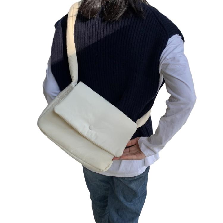 

Soft Shoulder Bags for Women Crossbody Bag Shopping Bag білий