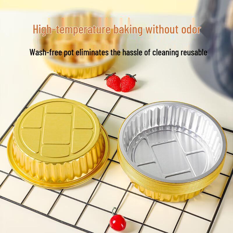 Disposable Gold Aluminum Foil Food Containers
