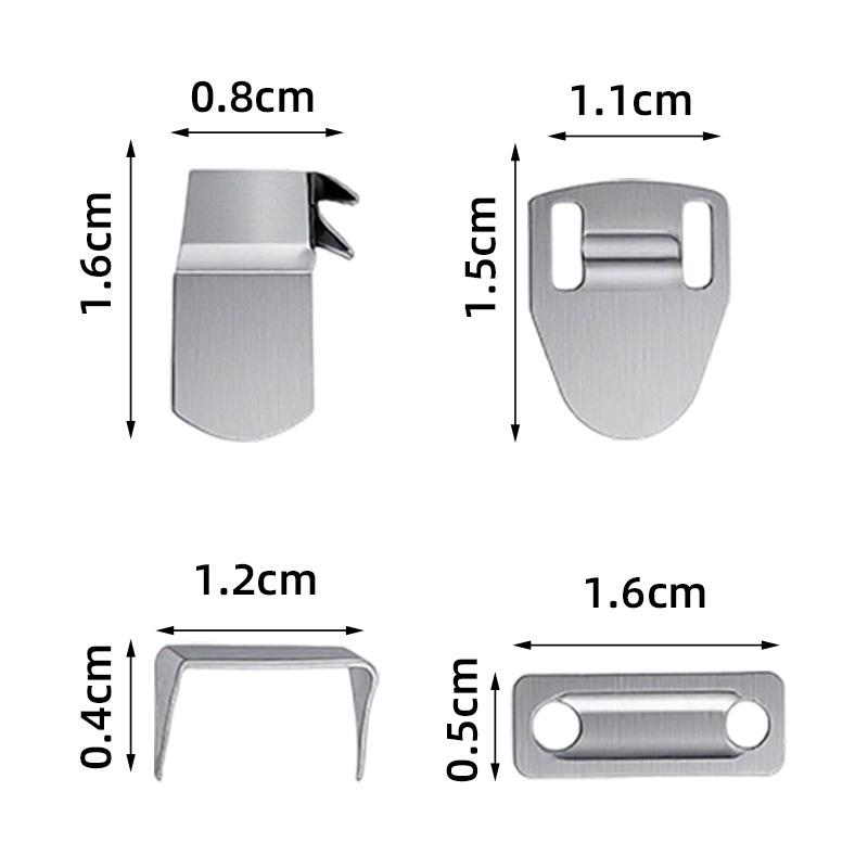 

Premium Invisible Snap Hook & Eye Button for Men s & Women s Trousers