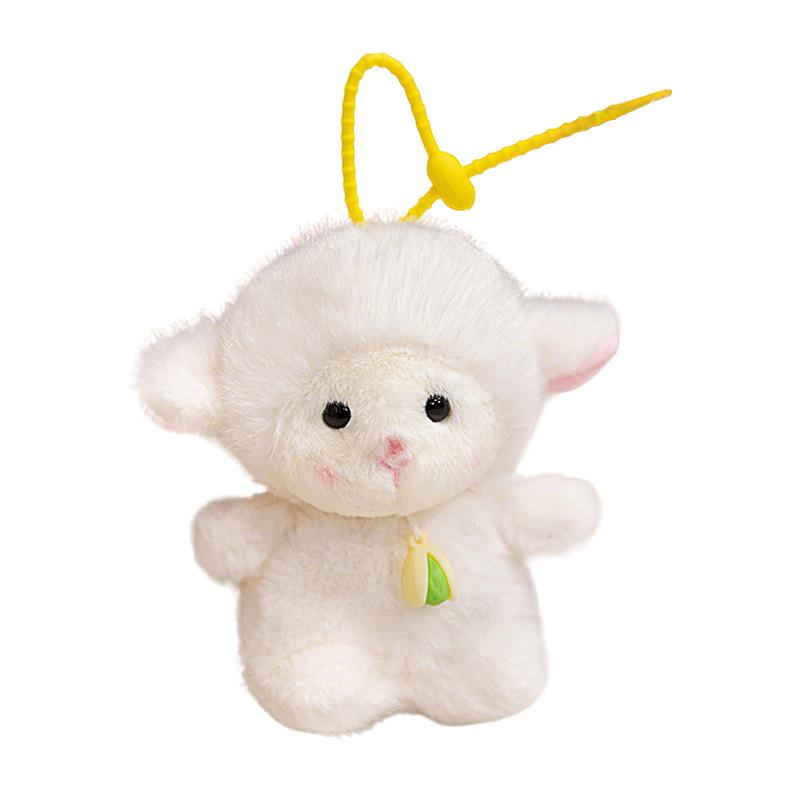 Cute Small Fragrance Pendant Giant Panda Plush Toy Lamb Doll Bag Pendant Zoo Gift Gift