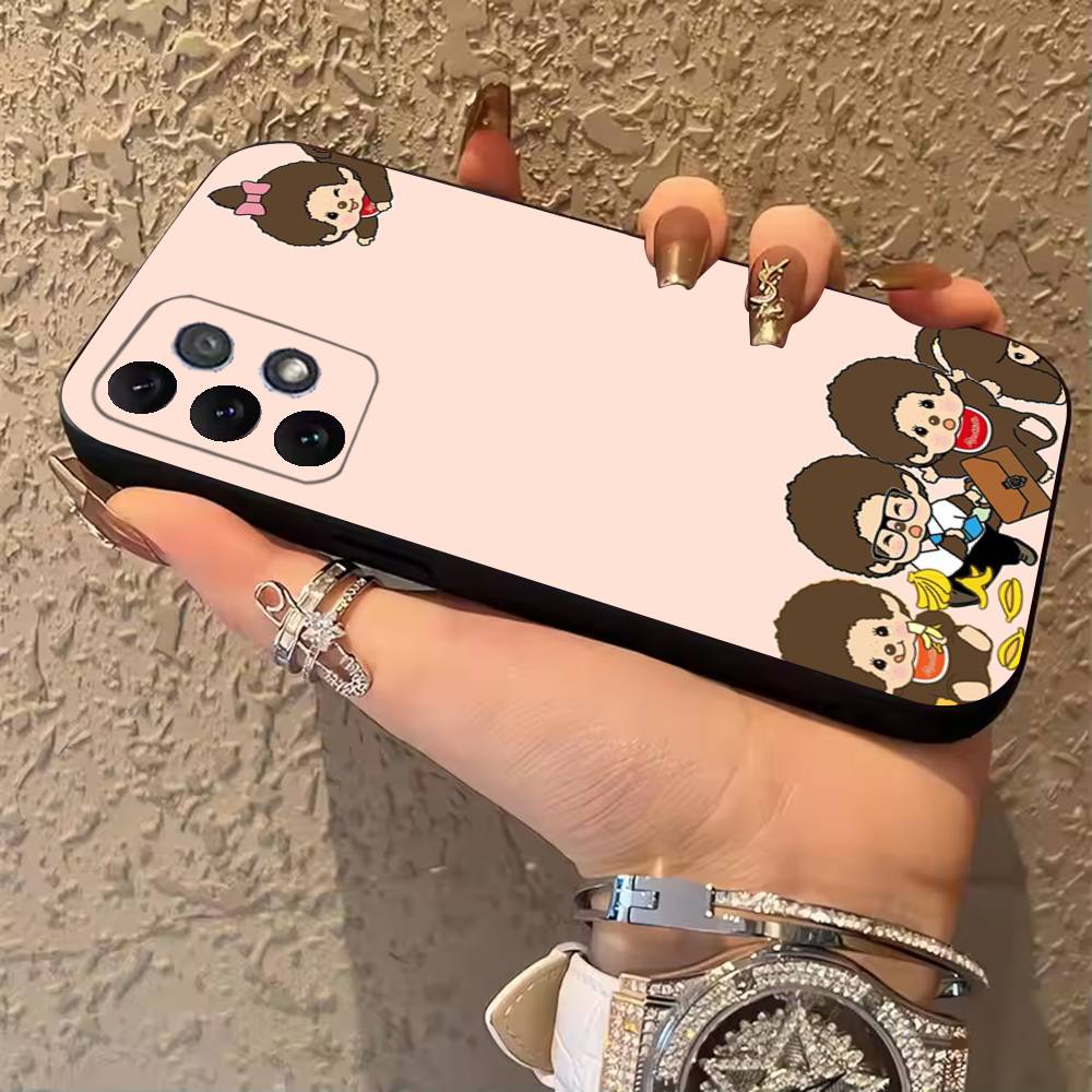 

Cute M-monchhichis-s Phone Case for Samsung Galaxy A20,21s,22,31,32,52,71,80,A91,5G Colorful Cover Smartphone Pretty SamsungNote9