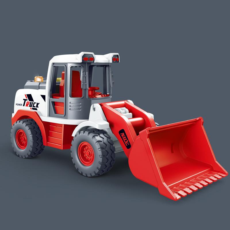 Multifunction Truck Mixer Inertia Vehicle Toy Sound Story Features Children Play