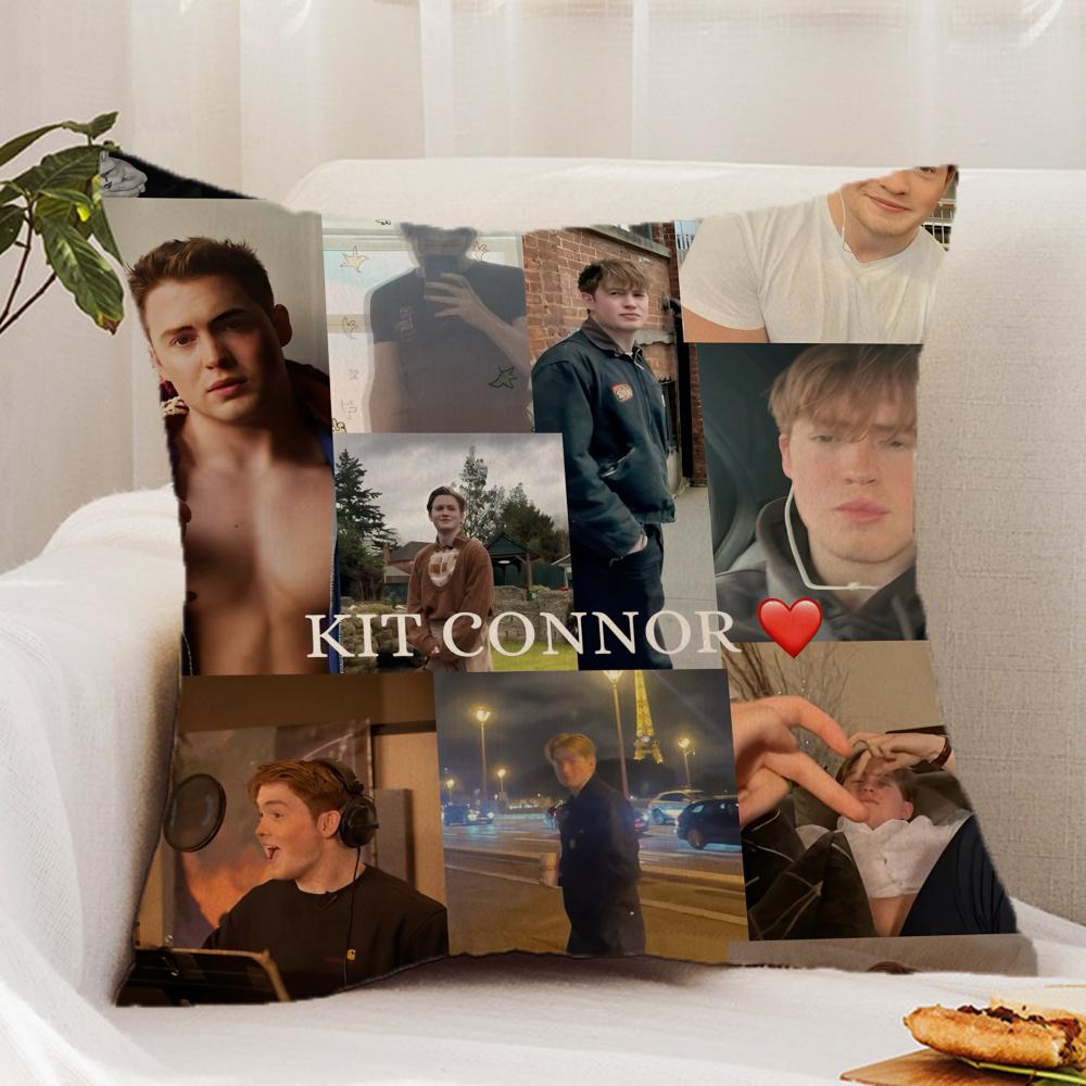 K-Kit C-Connor Cushion Cover Premium Comfort Reversible Pillow Cover - Dual - Use Design for Home & Car