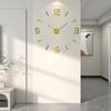 Creative and Simple DIY Wall Clock, Hole - Free Wall - Sticker Clock, Silent Acrylic Decorative Wall Clock