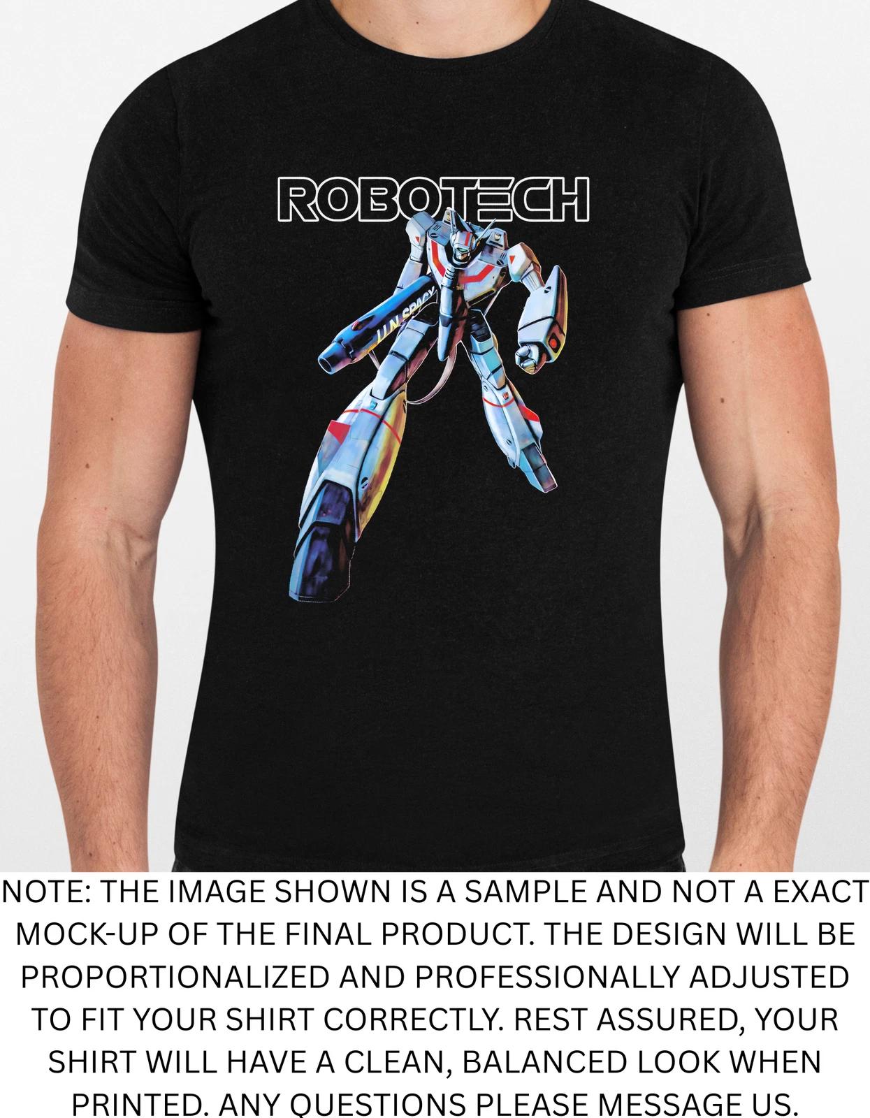 Men s and Women s T-shirts Robotech Graphic XL