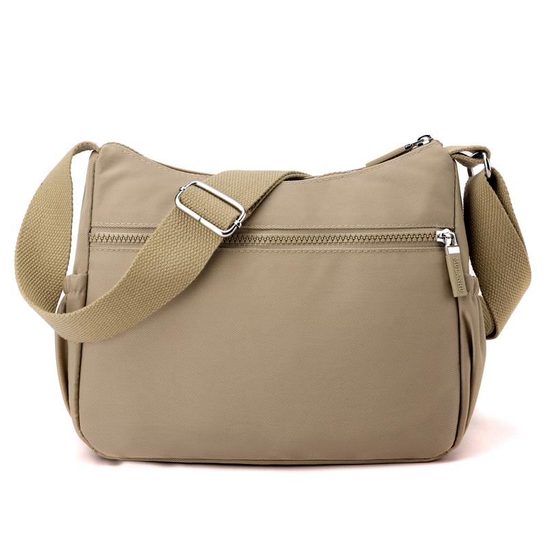 Multi-compartment Shoulder Bag Women's Crossbody Bag Large Capacity Nylon Mother Bag