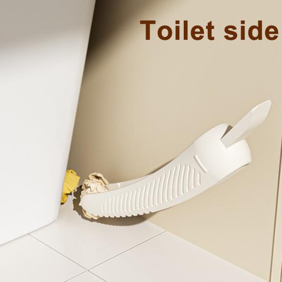 Scraper Knife Banana Shape Wall-Mounted Floor Drain Hair Remover Strong Clamping Hair Removal Scraper Knife Hair Cleaning Tool