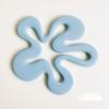 Irregular Flower Shape Coasters Skid Insulation Cup Mat Antiskid Pat Reusable Kitchen Dishes Accessories Table Protector