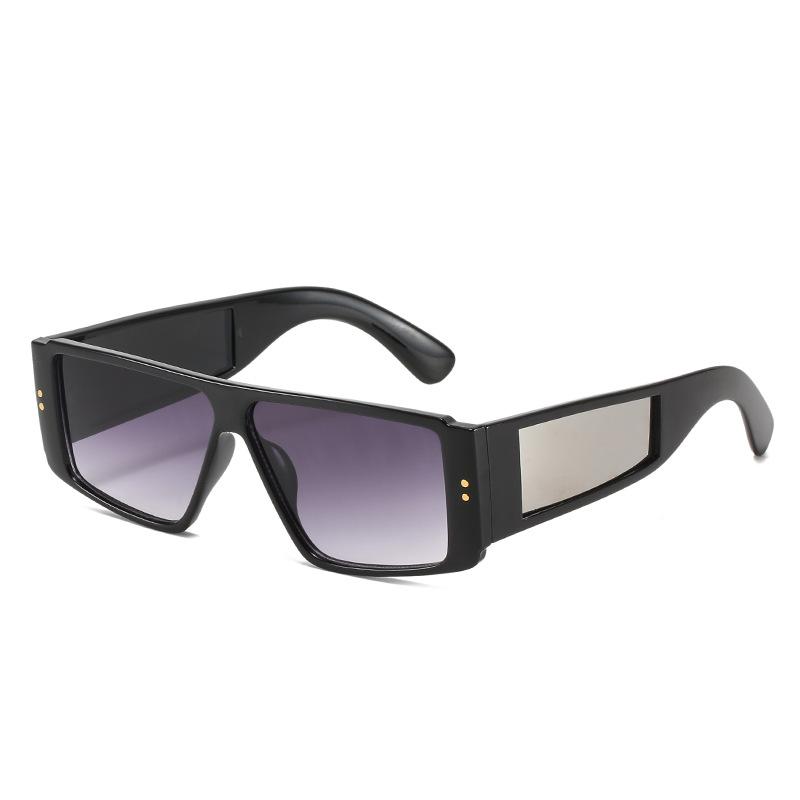 Small Frame Sunglasses Personalized Men And Women Windproof Pc Sunglasses Star Catwalk Glasses
