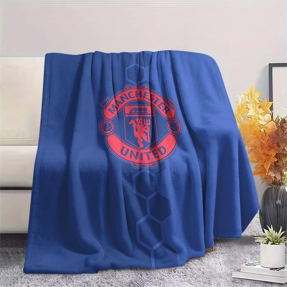 Man United2 Flannel Blanket, High quality Comfortable for All Seasons, Home Decor, Warmth and Comfort