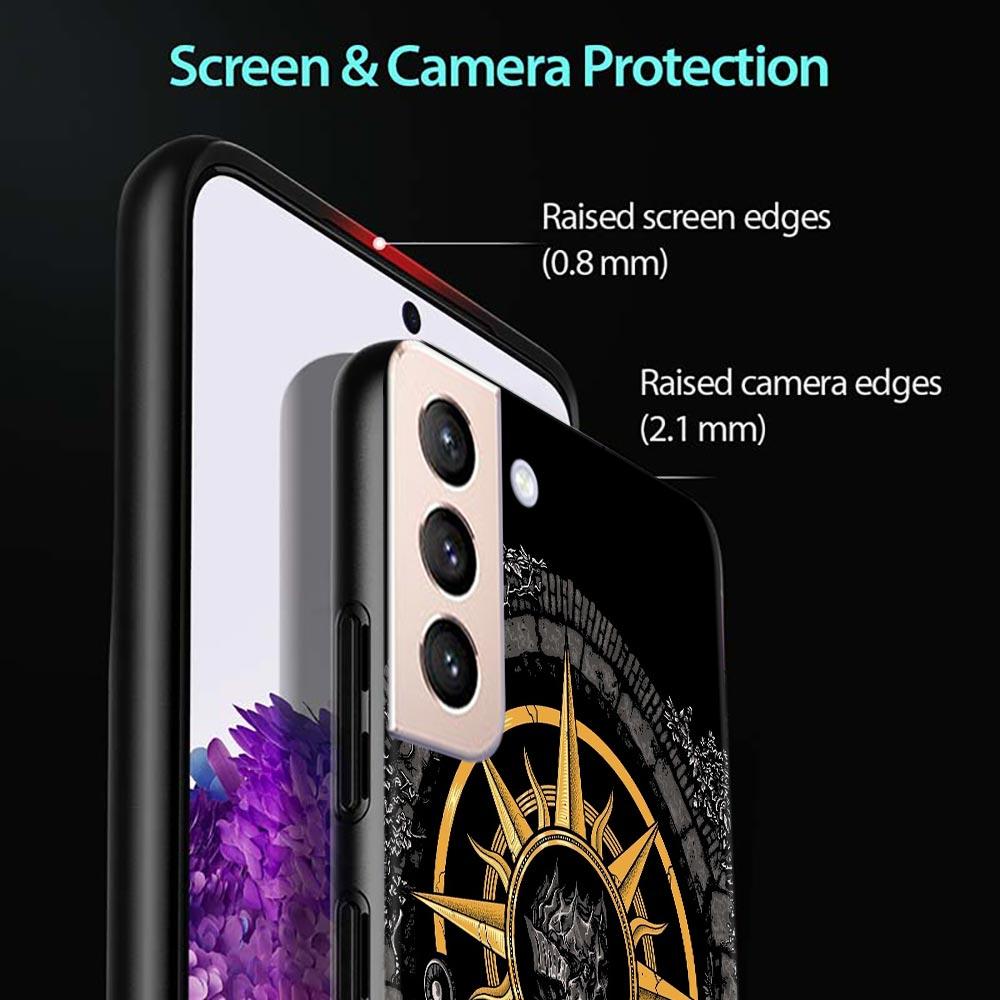 Phone Shell For Samsung Galaxy S21 S20 S10 S9 S8 Plus Ultra 5g S10lite S10e S7edge S20 S21 Fe Soft Cover Case Samurai