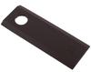Messer, Rasenmähermesser 123X46X4mm Loch 18.25 Anwendung 56451210 Kuhn Waryński ( Verkauft in 25er-Packungen )