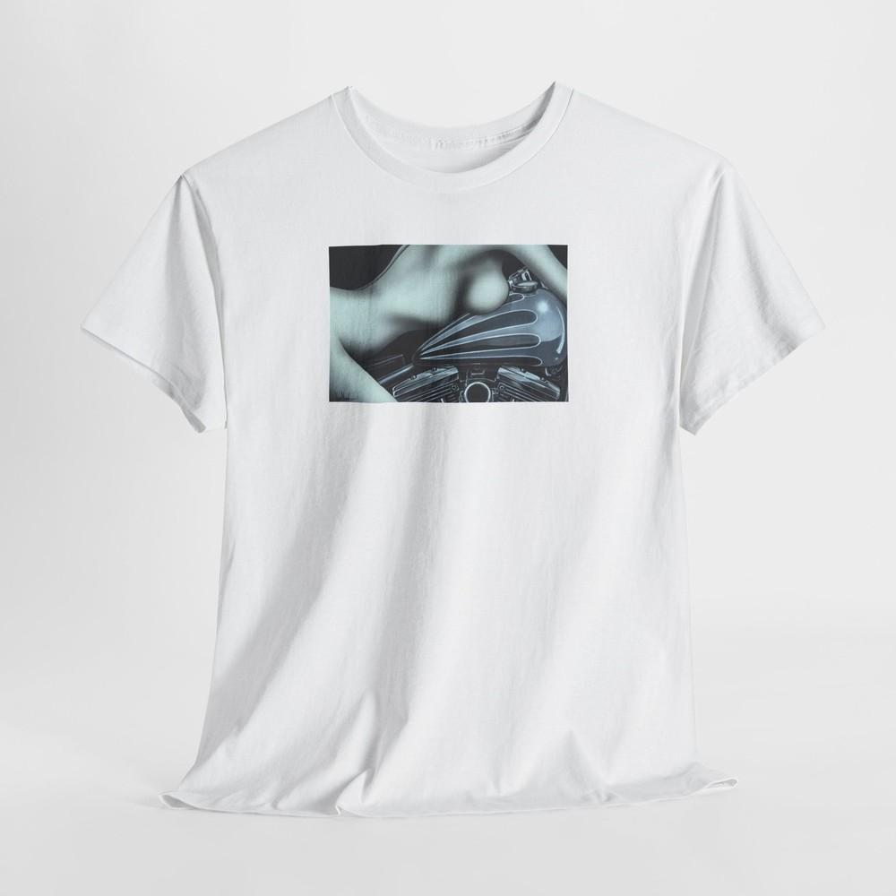 David Mann Great Ride Unisex Tshirt Tops Tee, Biker Motorcycle Shirt, Vintage Artwork