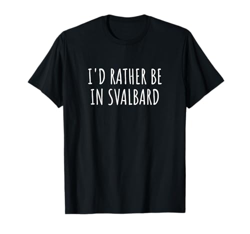 Svalbard Islands, Norway meme T-shirt