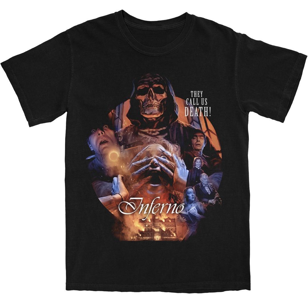Inferno Dario Argento Horrorfilm Die drei Mütter Kultklassiker Italienischer Giallo Streetwear Baumwolle XXXL brown