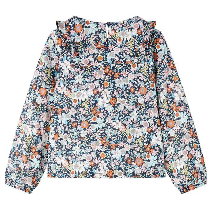 Children's Long-sleeved Shirt Dark Blue 92/104/116/128/140