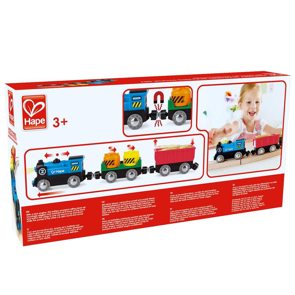 Hape Battery-Powered! Mechanical Train E3720 (Ages 3 and Up)