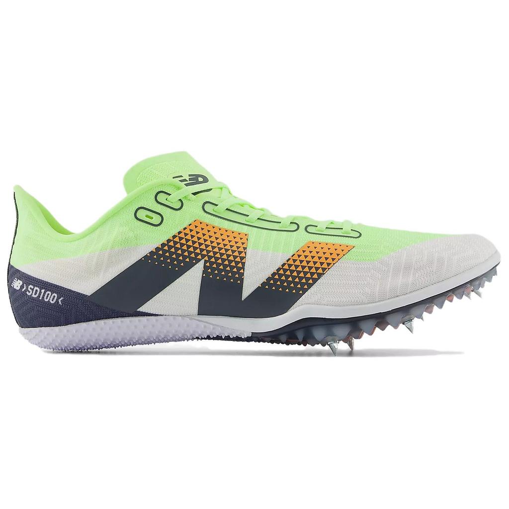 New Balance FuelCell SD100 V5 Bleached Lime Glo Graphite Hot Mango