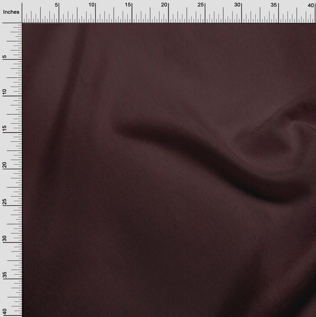 oneOone Cotton Flex Chocolate Brown Fabric Stripes Dress Material Fabric Print Fabric By The Yard 40 Inch