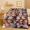 Mode Ariana Grande Katze Ari Beliebter Sänger Flanelldecke, Ultraweiche Warme Plüschdecke für Zuhause Schlafzimmer Bett Sofa Abdeckung Kinder
