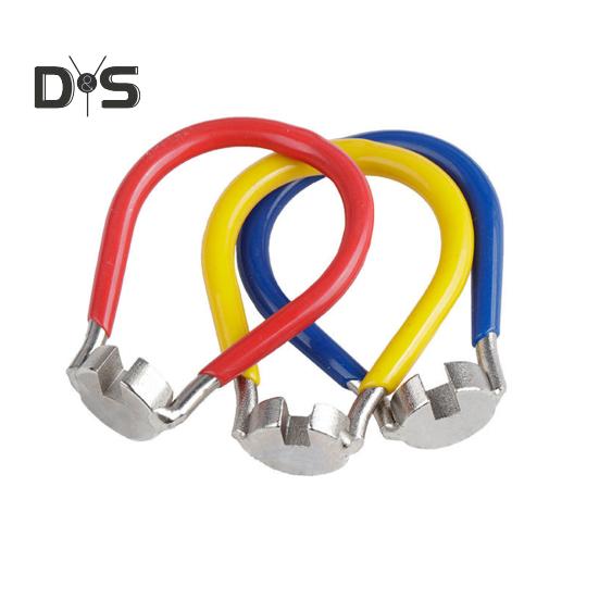 Bike Spoke Wrench Tool Steel Bicycle Wheel Spoke Tool Bike Rim Correction Kit for Adjust Cycling Wheel Tension