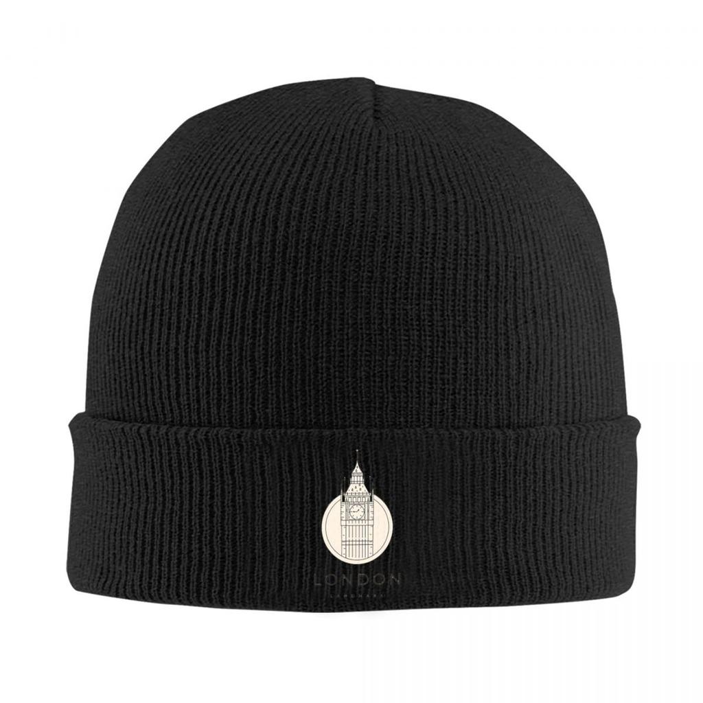 London UK England Warm Knitted Cap Hip Hop Bonnet Hat Autumn Winter Outdoor Beanies Hats for Unisex Adult