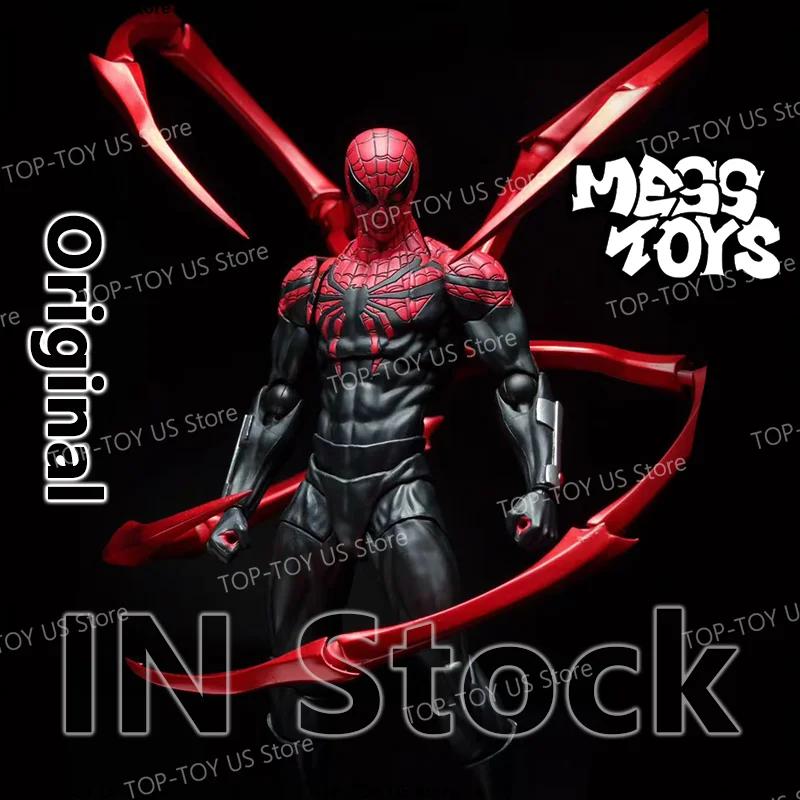 Pre Latest Mess Playthings Superior Spider Man Doctor Octopus Peter Parker Messtoys Spider Hero Neighbor Animation Action Figure Presents Playthings