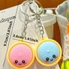 6/10/15/20/25Pcs Dumpling Keychains Cute Baozi W/Steamer Random Color For Gift Bags Party Favors Wedding Favors For Guests