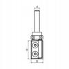 Globe Milling Cutter for Indexable Inserts Z2 D21 I50 S12