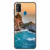 Funda para Samsung Galaxy M21 Funda Trasera de Silicona TPU Suave para Fundas de Teléfono Galaxy A21S M30S M31 M 21 M21S M31S Carcasas Negras Coques