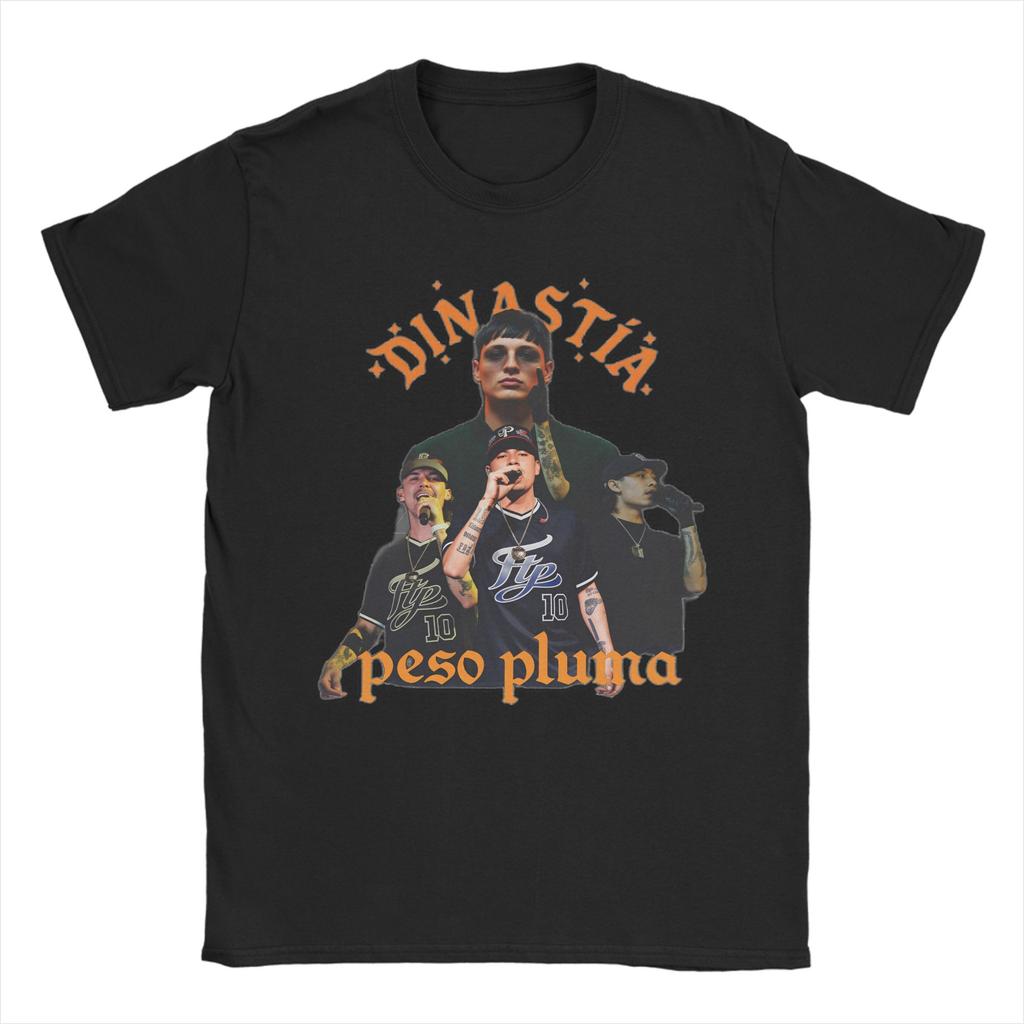 Singer Peso Pluma Dinastía Tour 2026 TShirt Summer Pure Cotton T Shirts For Unisex Popular Printed Tshirt Short Sleeves Top Tees