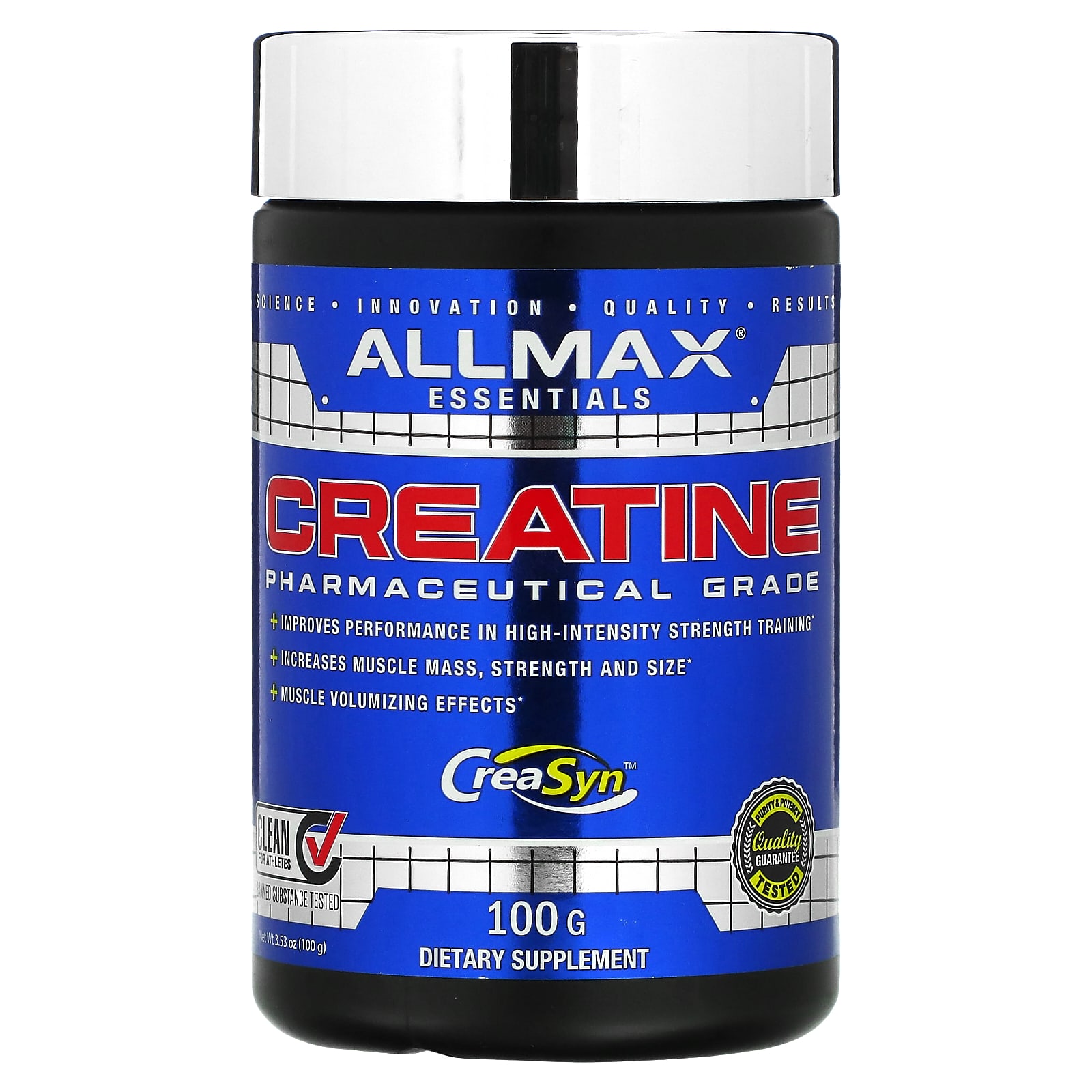 

ALLMAX, Creatine, Pharmaceutical Grade, 3.53 oz (100 g)