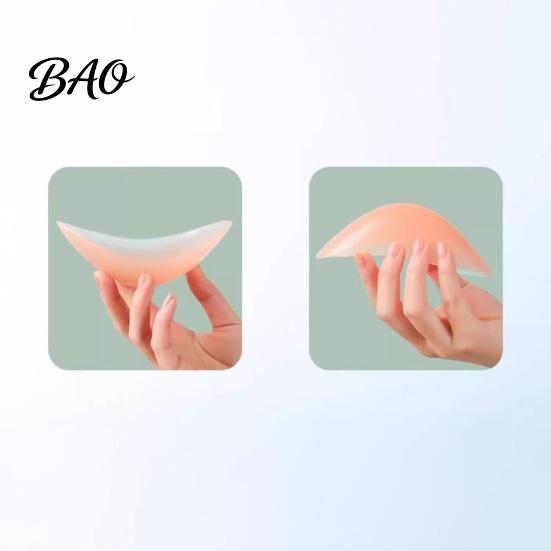 Sloped Shoulder Corrector Pad 1 Pair Silicone Pads, Extra Thick Correctors, Invisible Skin-friendly Inserts Enhancers, Anti-Slip Hidden Lift Pads for