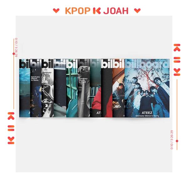 

білборд КНИГА АРТИСТА з виданням ATEEZ (2025) A (GROUP)
