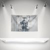 L-Lord of the lost Flag Rock Music Band Banner with Grommet HD Printing Tapestry Exhibition, Music Band Fans, Garage Decor