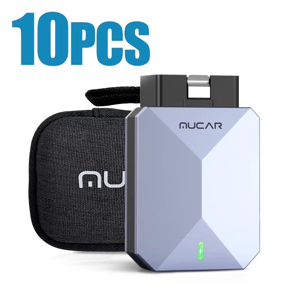 MUCAR BT200 MAX CAN FD OBD2 Scanner 15 Resets AI Car Diagnostic Tools All System Auto Scan Bi-Directional Control Free Update