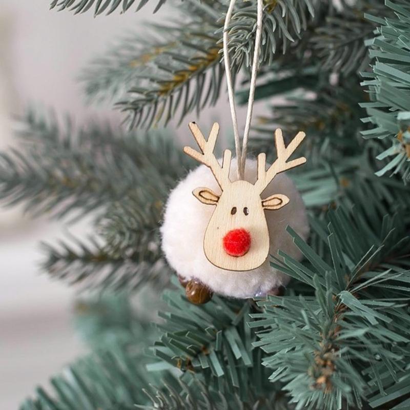 Christmas Bells Ornament Hanging Pendants Christmas Tree Decorations For Home Party Indoor Outdoor Use