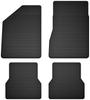 Rubber Car Mats, Set of 4, Universal For: Toyota RAV4 II 3-door Before Facelift (2000-2003)