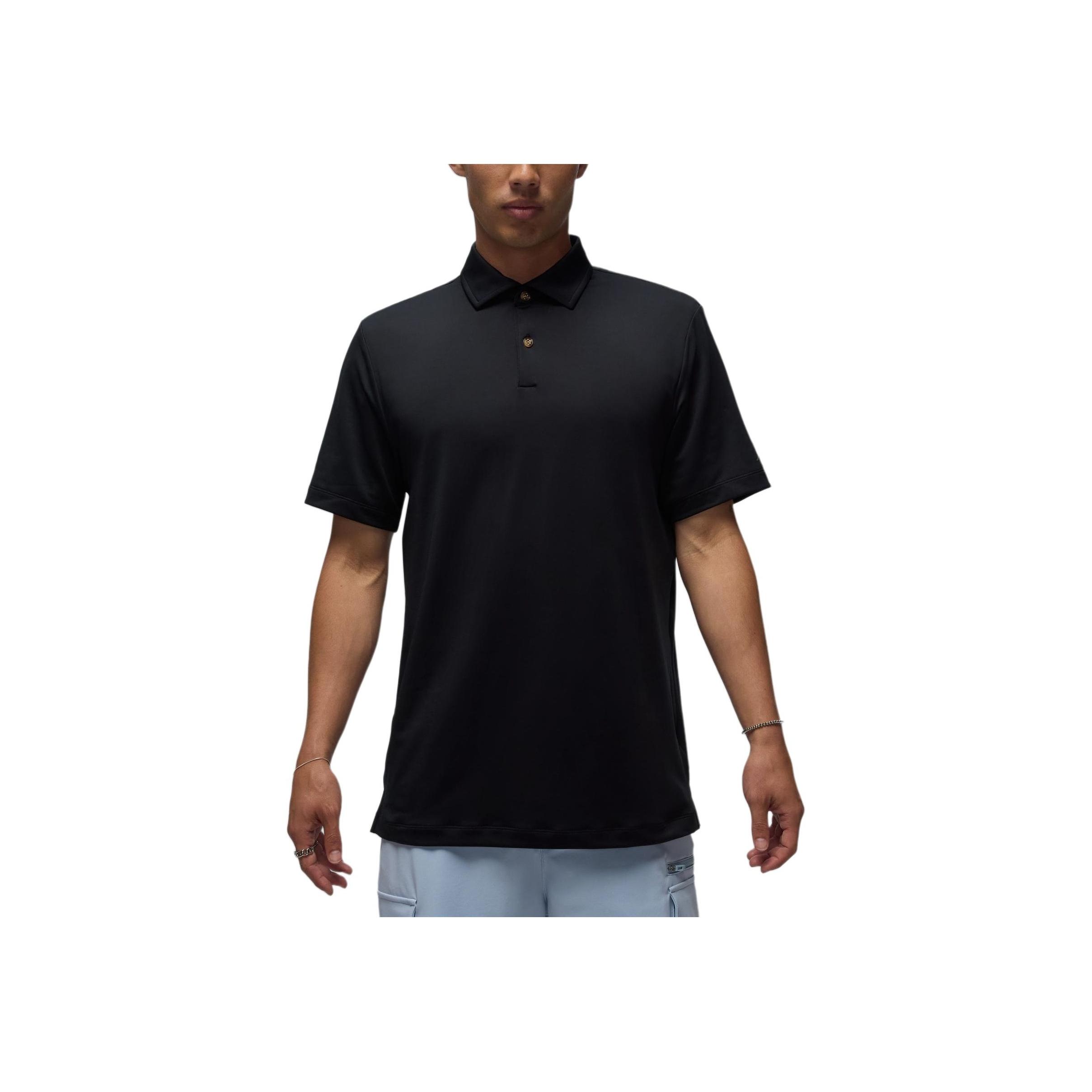 

New Jordan Sport Polo Shirt Men s Black/Black HQ8479-010 M