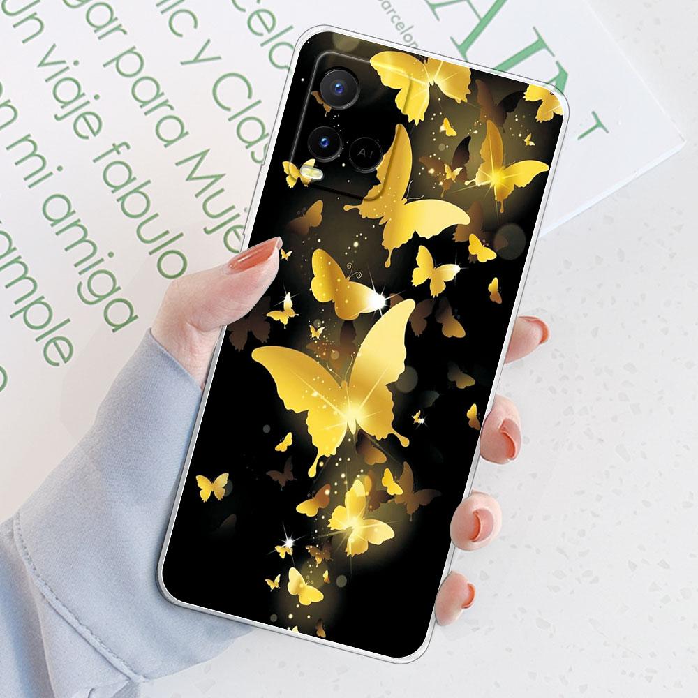 Für Vivo Y33T Y33S Y32 Hüllen Abdeckung Für Vivo Y21 Y21S Y21A Y21E Klare Weiche Silikon Handyhülle Funda Für Vivo T1X Y21T Y21G Coque