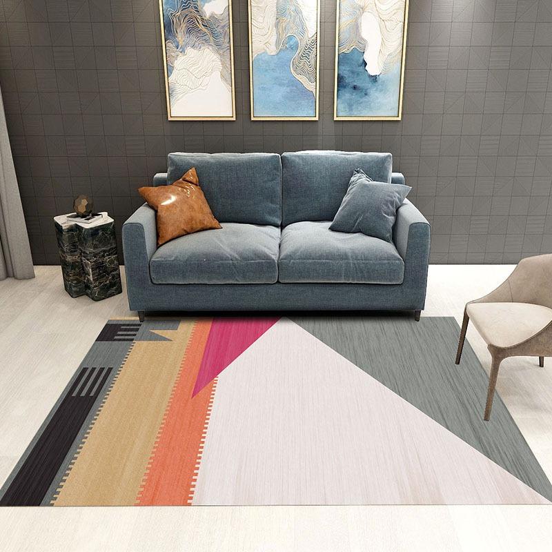 Nordic Minimalist Style Carpets for Living Room and Bedroom Home Decoration Carpet for Home Rugs Thicken Non-Slip Floor Mats