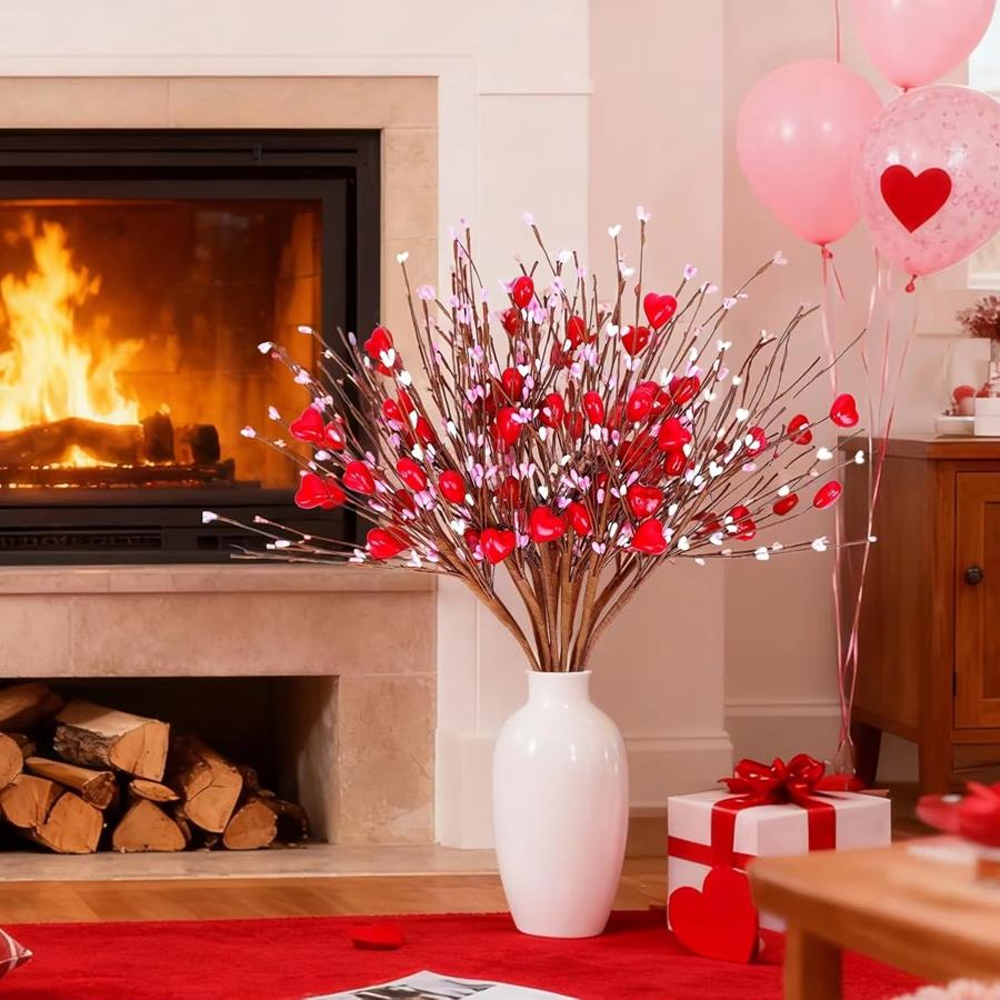 Artificial Flowers Handmade Valentine's Plastic Love Combination Outdoor Arch Wedding Bridal Bouquet Home Room Diy Gifts Hotsale