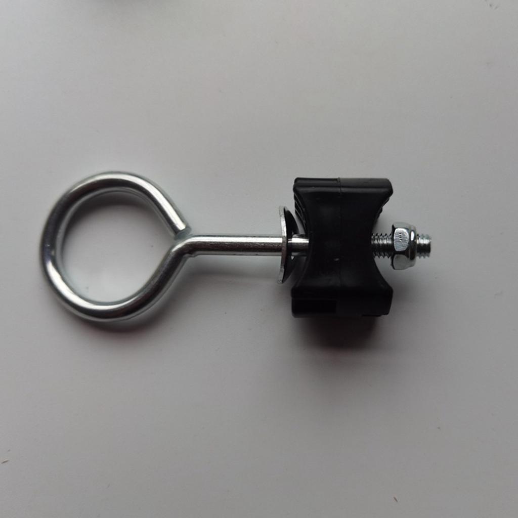 Praktyczne Śruby Wzmacniające Trampolinę ze Stali Ocynkowanej 12 Sztuk Przenośny Wytrzymały Sprzęt Kotwiący Łatwa Instalacja