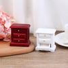 1:12 Dollhouse Miniature Bedside Cabinet Drawer Cabinet Doll House Bedroom Decor