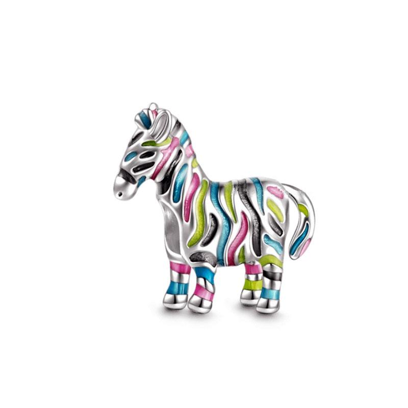 European New Copper Cute Animal Dogs, Cats, Elephants Pendant Suitable For Original Bracelet Diy Charm Jewelry